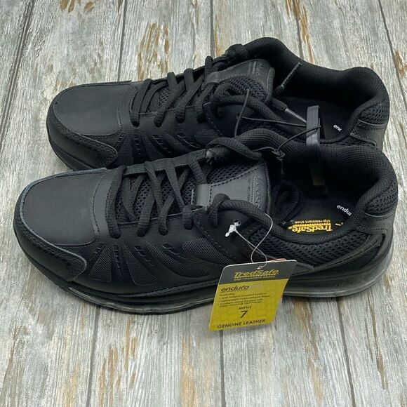 Men’s TredSafe Trevor Slip Resistant Work Shoes Sneakers Size 7 - Picture 3 of 10